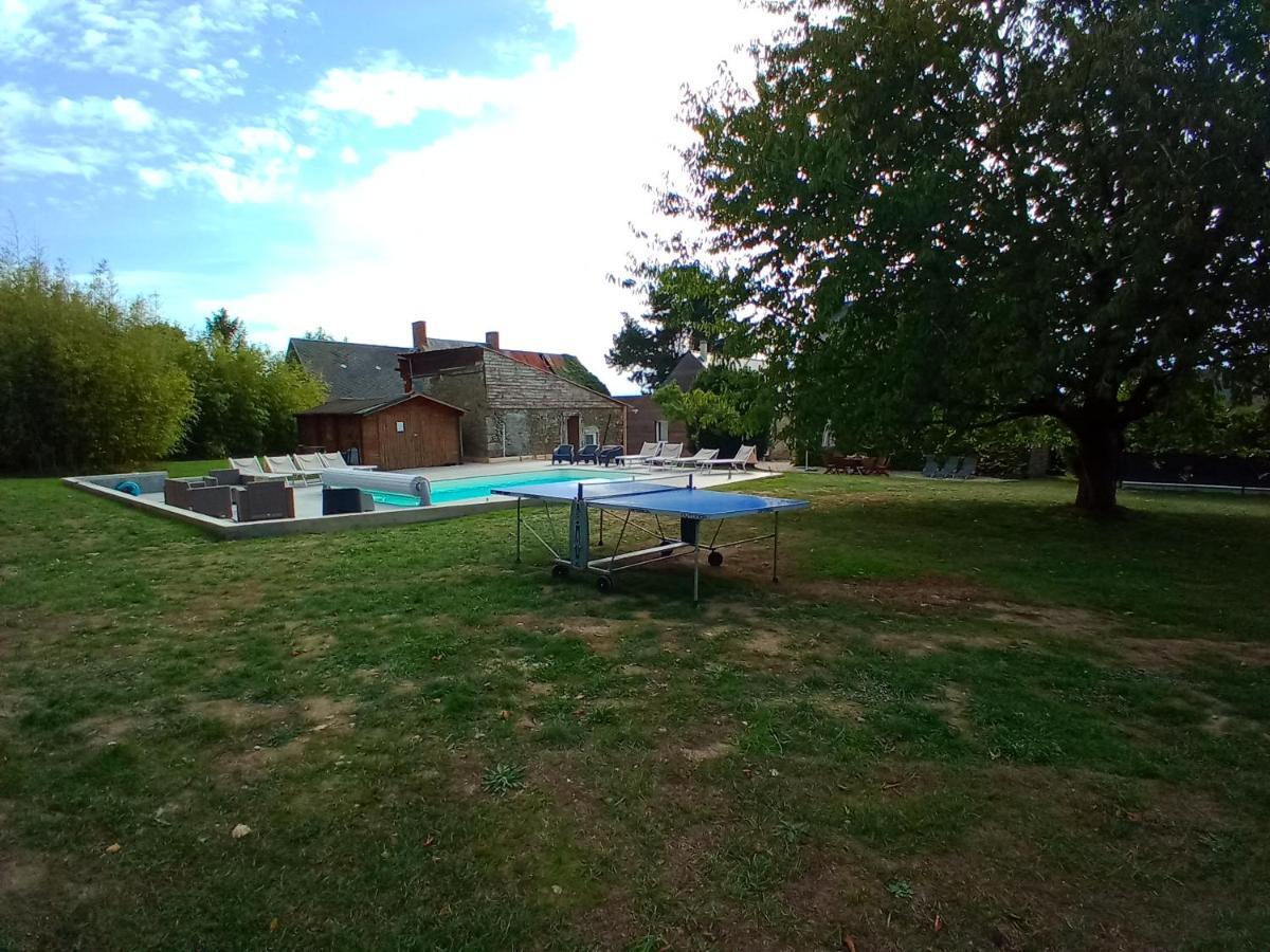 Villa DOMAINE DES TISSEYS vue sur le Mont St Michel Dragey Exterior foto